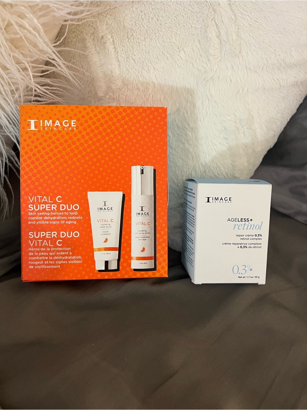 IMAGE Skincare Vital C Super Duo & Ageless+ Retinol 0.3% Brand New